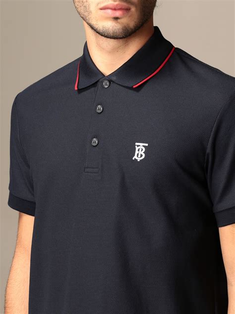 burberry polo shirt navy|burberry poloshirt damen.